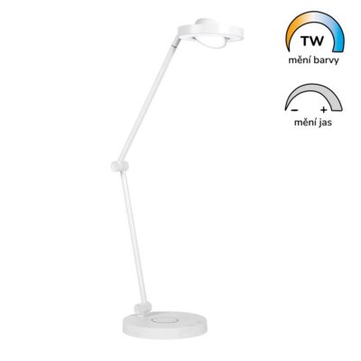 Chytrá stolní lampa PANAN DESK SUN@Home Ra98 | bílá