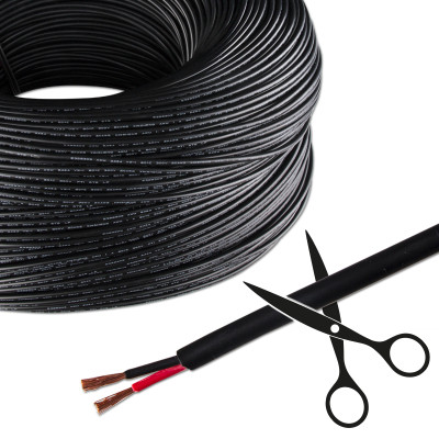 Dvoužilový kabel 2x0,5mm2 | venkovní použití