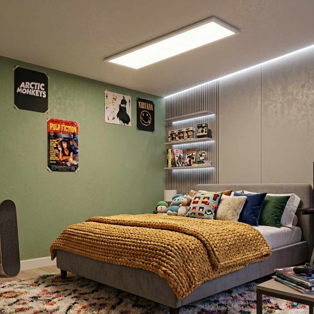 Chytrý stropní LED panel Sunea | 1796 x 597 mm