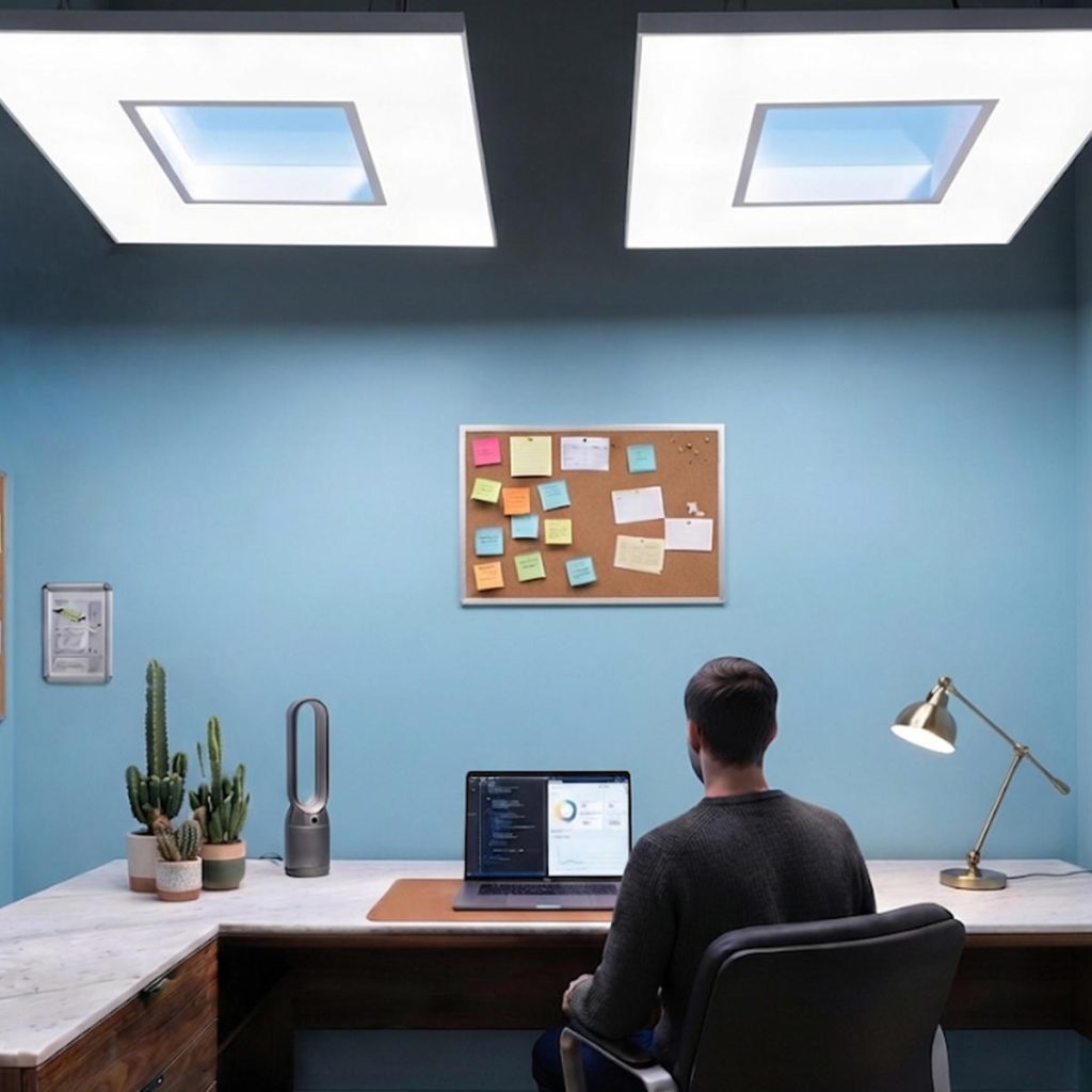 Chytrý LED světlík Sunea s přisvícením extra výkonný