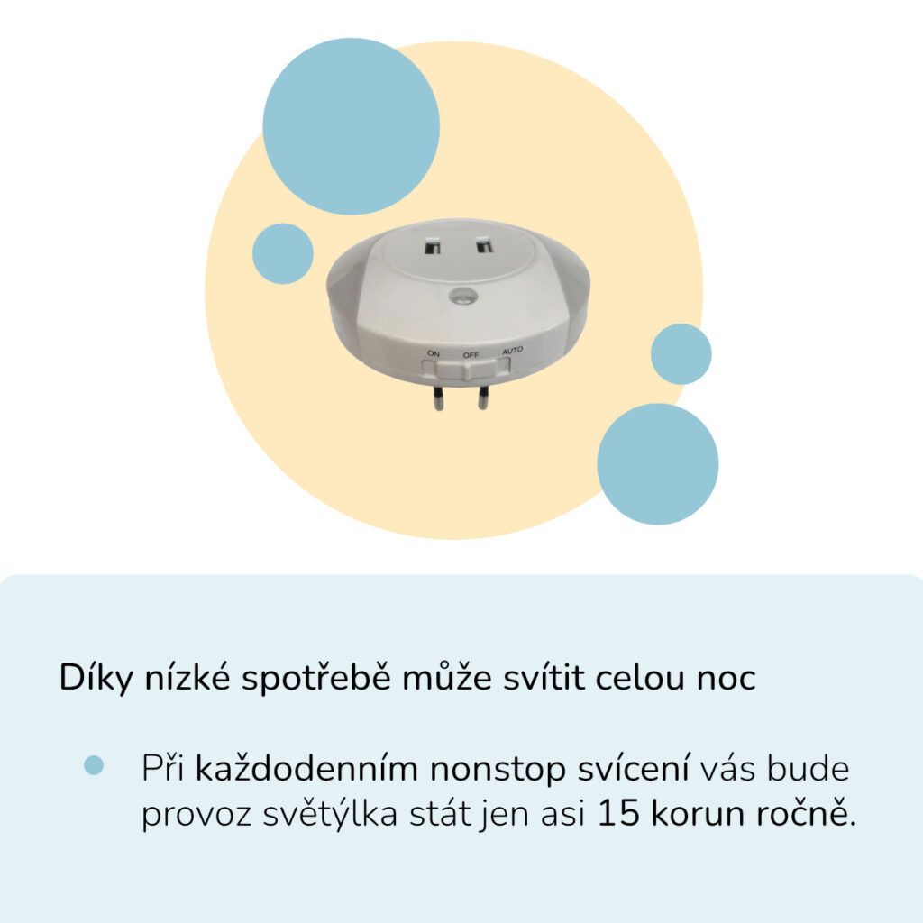 Noční světlo Jupiter