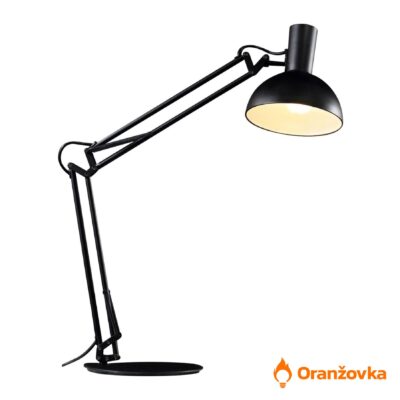 Stolní lampa ORANŽOVKA7 černá | se žárovkou