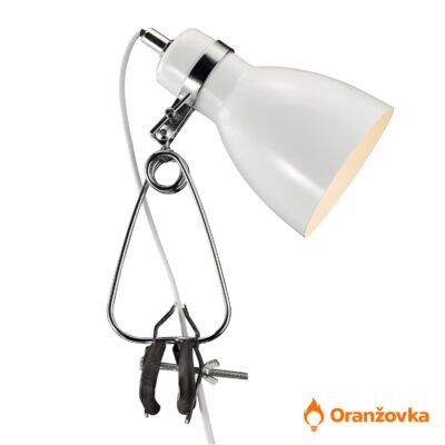 Lampa Oranžovka10 bilá