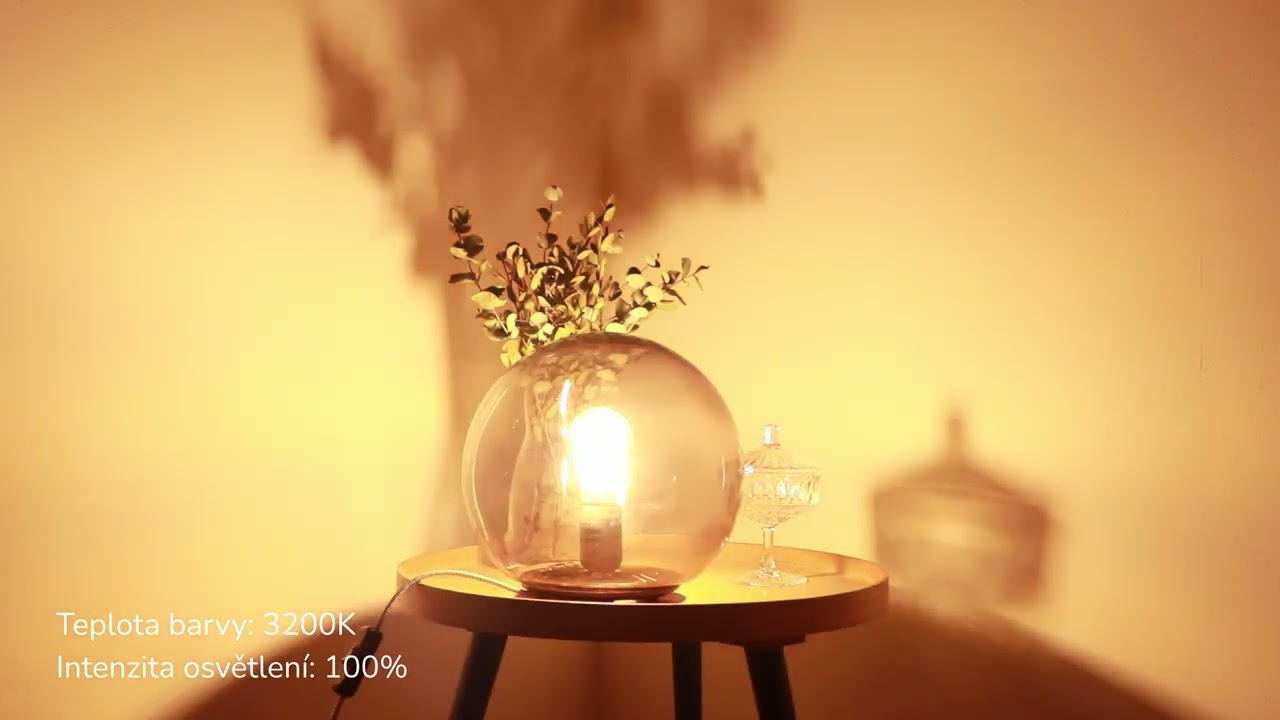 Video preview: LED žárovka Philips Hue E27 7W 2200–4500K