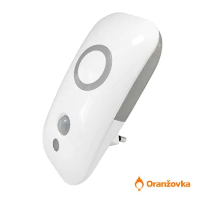 Noční světlo ORANŽOVKA2 bez modrého světla se senzorem pohybu