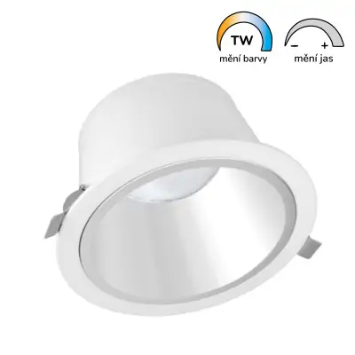 Podhledové plnospektrální LED svítidlo BIOLUX HCL DN150