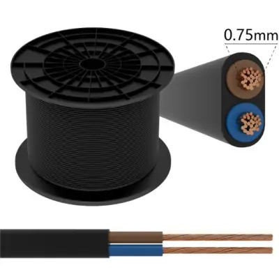 Dvoužilový kabel 2x0,75mm2 | venkovní použití