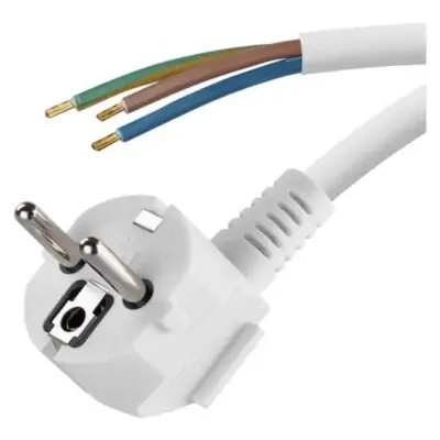 Flexo šňůra PVC 3×1,5mm2 bílá barva