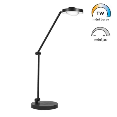Chytrá stolní lampa PANAN DESK SUN@Home Ra98 | černá