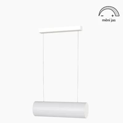 Plnospektrální LED svítidlo KIMBA LE3 skleněné 150 mm 31W bílá