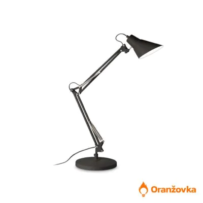 Stolní lampa ORANŽOVKA3 černá | se žárovkou